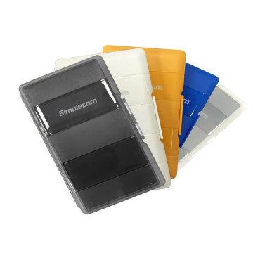 Simplecom MA024 M.2 SSD 4-Slot Protective Storage Case Holder Organizer for 4x M.2 2280 SSD Mixed colour - Image 1