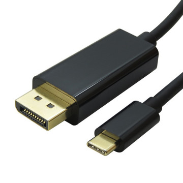 8ware RC-3USBDP-2 2m USB-C to DP DisplayPort Cable Adapter Male to Male iPad Pro Macbook Air Samsung Galaxy S10 MS Surface - Image 1