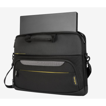 Targus TSS867GL 15.6'-16' CityGear III SlimLit Laptop Case/Laptop/Notebook Bag - Black - Image 1