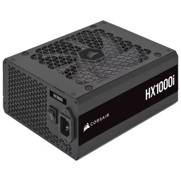 Corsair CP-9020259-AU HX1000i Fully Modular Ultra-Low Noise Platinum ATX 1000W PC Power Supply (AU), 8x SATA, 2x EPS, 8x PATA, 5x PCIe, 140mm Fan Size, ATX12V 3.1 - Image 1