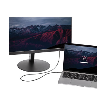 StarTech CDP2VGAMM2MB 2M USB-C TO VGA CABLE, 1080P, 3YR - Image 1