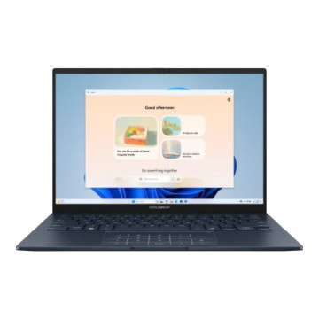 ASUS UX3405CA-QD700W Zenbook 14 14' WUXGA OLED Notebook Intel Core Ultra 7 255H DDR5X 16GB 1TB SSD Blue Win 11 Home 1.22kg 1Y Warranty CTO - Image 1