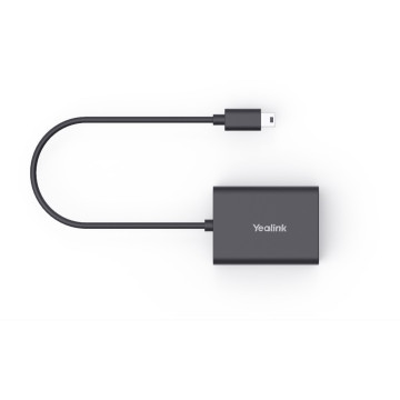 Yealink EHS62 Wireless Headset Adapter for WH62/3, Compatible with Unify/Mitel/T27G/T29G/T4XG desk phones - Image 1