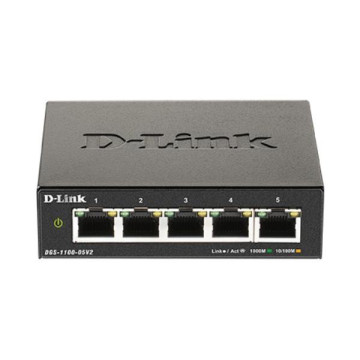 D-Link DGS-1100-05V2 5-Port Smart Managed Desktop Switch - Image 1