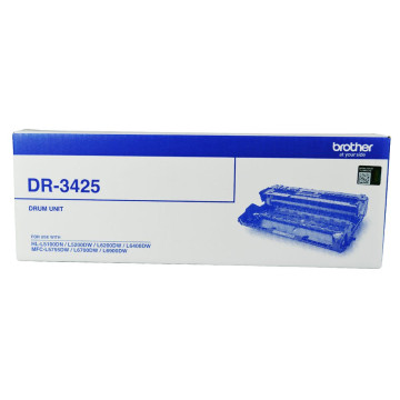 Brother DR-3425 Drum Unit -To Suit HL-L5100DN/L5200DW/L6200DW/L6400DW & MFC-L5755DW/L6700DW/L6900DW - Image 1