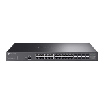 TP-LINK SX3832 Omada 24-Port 10GBASE-T L2+ Managed Switch with 8 10GE SFP+ Slots ；24× 1/2.5/5/10 Gbps RJ45 ports；8× 1/10 Gbps SFP+ slots; 640 - Image 1