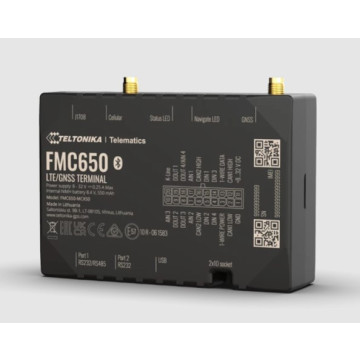 Teltonika FMC6508TFE01 4G LTE Cat 1 Tracker for Advanced Applications with High Capacity Backup Battery and External Antennas - Image 1