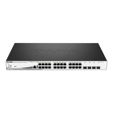 D-Link DGS-1210-28MP 28-PORT GIGABIT WEBSMART POE+ SWITCH WITH 24 RJ45 AND4 SFP PORTS (370W) - Image 1