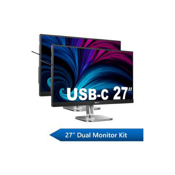 Philips 13PH-PAIR-27DV2-KIT 27" Dual Monitor Dock Kit - Image 1