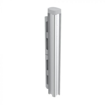 Atdec AWM-P40X-S AWM Stackable Medium Post - Silver - Image 1