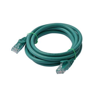 8ware PL6A-2GRN CAT6A Cable 2m - Green Color RJ45 Ethernet Network LAN UTP Patch Cord Snagless - Image 1