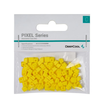 DEEPCOOL R-PIXEL-YE100-G-1 PIXEL Decorative Case Bits - Yellow / CH160, CH360, CH360 DIGITAL, CH560, CH560 DIGITAL, CH780, MORPHEUS - Image 1