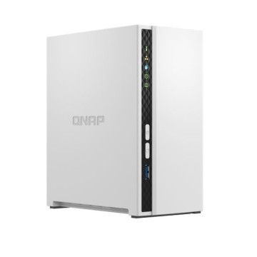 QNAP TS-233 , 2-bay NAS, ARM 2.0 Quad-core 2.0GHz processor, 2GB DDR4 RAM, 3.5" SATA HDDs, 1xUSB3.2, 2xUSB2.0, 1x GbE LAN, 2y RTB - Image 1