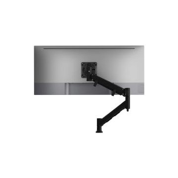 Atdec AWMS-HXB-G-B Single Monitor Heavy-Duty Dynamic Arm - Grommet Clamp - Black - Image 1