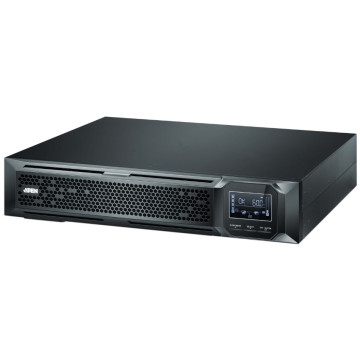 Aten OL3000HV-AT-G 3000VA/3000W Professional Online UPS with USB/DB9 connection, 8x C13 outlets and 1x C19 outlet, optional SNMP, EPO and RJ port surge protection - Image 1