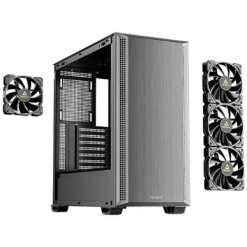 Antec P7 S 478 x 222 x 465 mm ATX/M-ATX/ITX, Steel + Plastic, USB-C 3.2, 4×120mm PWM fans, 360mm radiator, GPU 405mm, PSU 270mm Mid-Tower ATX Case - Image 1