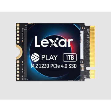 Lexar LNMPLAY001T-RNNNG Internal SSD Play 1TB M.2 2230 PCIe Gen 4x4 NVMe SSD up to 5200MB/s read, 4700MB/s write - 5 year limited warranty - Image 1