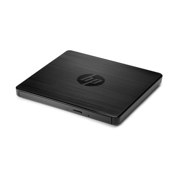 HP F2B56AA 8x Ultra Slim Portable External USB ODD DVD-RW Burner Re-Writer Drive No AC Adapter Required for PC MAC Notebook Laptop Computer - Image 1