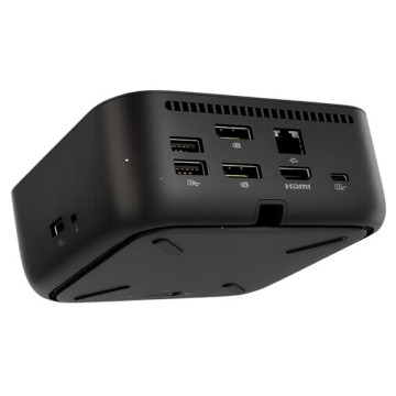 HP 9X3V1UT Dock G6 USB-C Docking Station - 100W Power Delivery 3xDisplays 2xDP 1xHDMI 3xUSB-A 2xUSB-C RJ45 1x Nano Lock for Notebook PC ~5TW10AA 5TW13AA - Image 1
