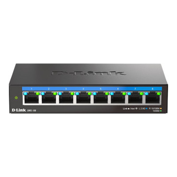 D-Link DMS-108 8-PORT MULTI-GIGABIT DESKTOP SWITCH - Image 1