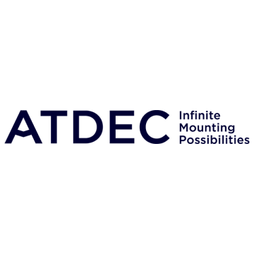 Atdec AWMS-4640-C-S Single Monitor Arm Mount with Swing Arm - C-Clamp - Silver - Image 1