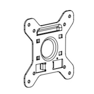Atdec PDS-005 POS Mounting Plate - Image 1