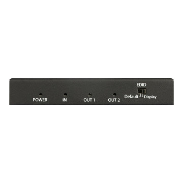 StarTech ST122HD202 2 PORT HDMI SPLITTER - 4K 60HZ - 1X2 WAY HDMI 2.0 SPLITTER 2YR - Image 1
