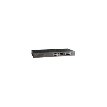 TP-LINK TL-SF1024 (E)(CH) 24-Port 10/100Mbps Rackmount Unmanaged Switch energy-efficient Supports MAC 19-inch rack-mountable steel case 4.8 Gbps Switch - Image 1