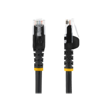 StarTech N6LPATCH3MBK 3M CAT6 ETHERNET CABLE - LSZH (LOW SMOKE ZERO HALOGEN) - 10 GIGABIT 250MHZ 10 - Image 1