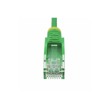 StarTech N6PAT150CMGNS 1.5m Green Slim CAT6 Ethernet Cable, Snagless, 28AWG, LSZH, LTW - Image 1