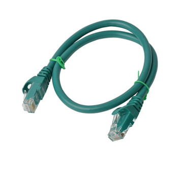 8ware PL6A-0.5GRN CAT6A Cable 0.5m (50cm) - Green Color RJ45 Ethernet Network LAN UTP Patch Cord Snagless - Image 1