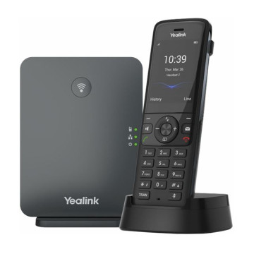 Yealink W78P IP DECT PHONE SYSTEM - W78H HANDSET + W70B BASE STATION - Image 1
