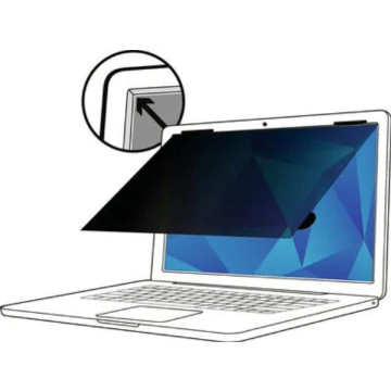 3M 7100210579 TF156W9B Touch Privacy Filter - Image 1