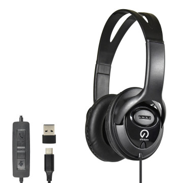 SHINTARO SH-123 Over-Ear USB-C Headset - Image 1
