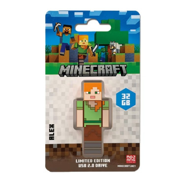 Verbatim 66977 Minecraft Alex - Collector's Edition USB Flash Drive - 32GB - Alex Retail Pack - Minecraft Movie 2025 - Image 1