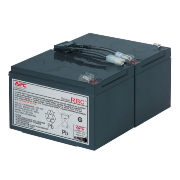 APC RBC6 Replacement Battery Cartridge #6, Suitable For BP1000I, SMC1500I, SMC1500IC, STM1000I, SMT1000IC - Image 1
