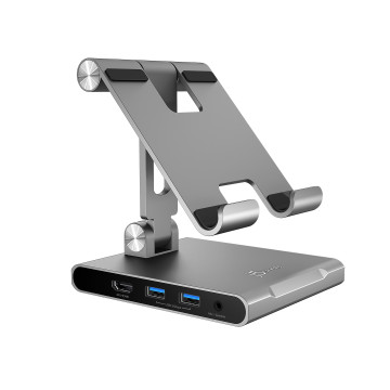 J5CREATE JTS224 Multi-Angle Stand & iPad Dock - Image 1