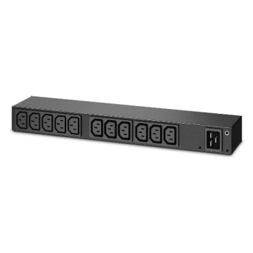 APC AP6020A NetShelter Basic Rack PDU, 0U, 1PH, 3.3kW, 100-240V 20A or 200-240V 16A, 13 C13 outlets, C20 inlet - Image 1