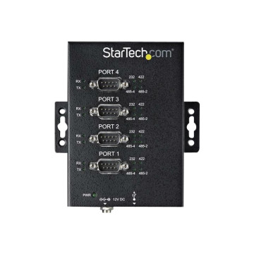StarTech ICUSB234854I USB SERIAL HUB, RS232, RS485, RS422, CONVERTER, 2YR - Image 1