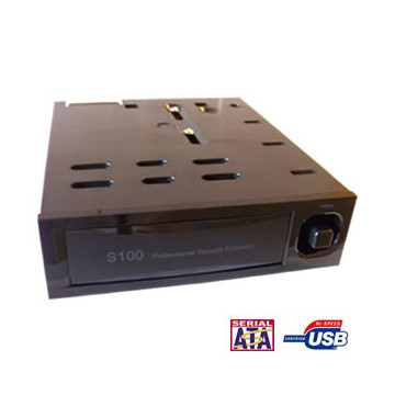EZcool USBEZCINT525DST Internal 3.5" SATA HDD USB Docking Station (5.25" Bay, Hot Swap) - Image 1