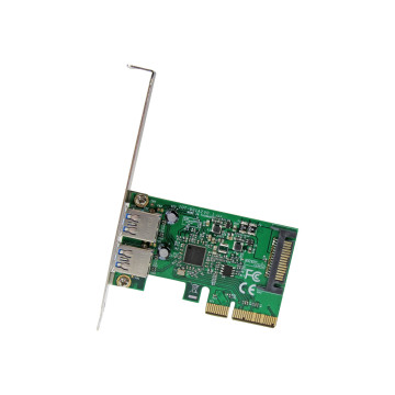 StarTech PEXUSB312A3 2 PORT USB PCIE CARD 10GBPS/PORT - USB 3.2/3.1 GEN 2 TYPE-A LTW - Image 1
