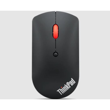 Lenovo 4Y50X88822 ThinkPad Bluetooth Silent Mouse - Dual-Host Bluetooth 5.0 to Switch Between 2 Devices,DPI Adjustment: 2400, 1600, 800, 1YR Battery Life - Image 1