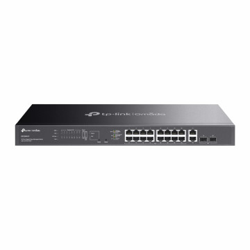 TP-LINK ES220GMP OMADA 20-PORT EASY MANAGED GIGABIT SWITCH, POE+(16), SFP/RJ45(4), 250W 5YR - Image 1