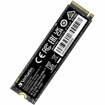 Verbatim 31825 512GB VI5000 PCIE NVME M.2 2280 SSD - Image 1