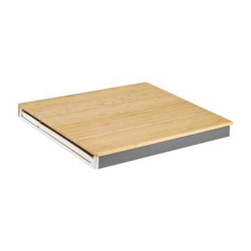 Brateck DEO03-1 2-in-1 Desktop Storage Box, 402x346x36mm, Weight Capacity: 5kg, Removeable Tray: organizes and stores small items - Image 1