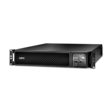APC SRT2200RMXLI Smart-UPS 2200VA/1980W Online UPS, 2U Rackmount, 230V/16A Input, 2x IEC C19 & 8x IEC C13 Outlets, Lead Acid Battery, W/ Rail Kit - Image 1
