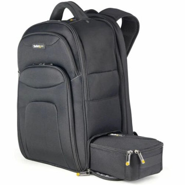 StarTech NTBKBAG173 17.3" LAPTOP BACKPACK, REMOVABLE ACCESSORY CASE, BLACK, LTW - Image 1