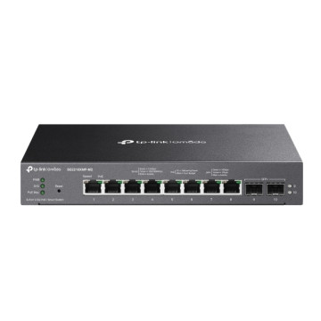 TP-LINK SG2210XMP-M2 OMADA 10-PORT MANAGED 2.5G DESKTOP SWITCH, POE+(8), 10G SFP(2),160W, 5YR - Image 1