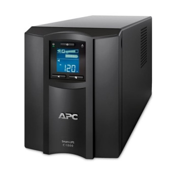 APC SMC1000IC Smart-UPS C 1000VA/600W Line Interactive UPS, Tower, 230V/10A Input, 8x IEC C13 Outlets, Lead Acid Battery, SmartConnect Port - Image 1