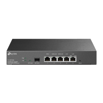 TP-LINK ER7206 OMADA GIGABIT VPN ROUTER, GBE SPF WAN/LAN(1), WAN (1), LAN/WAN(4), 5YR - Image 1